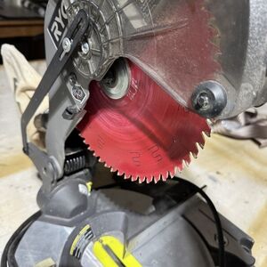 Ryobi Power Tool with Red Blade